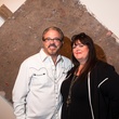 Peveto border paintings opening, September 2012, Alex Lopez Negrete, Cathy Lopez Negrete