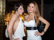 Lorena Arias, Roxie Kalis, White Party
