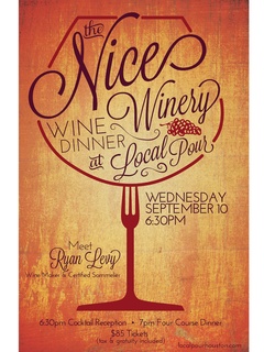 Nice Winery Wine Dinner
