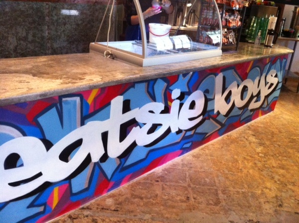 Eatsie Boys Cafe counter
