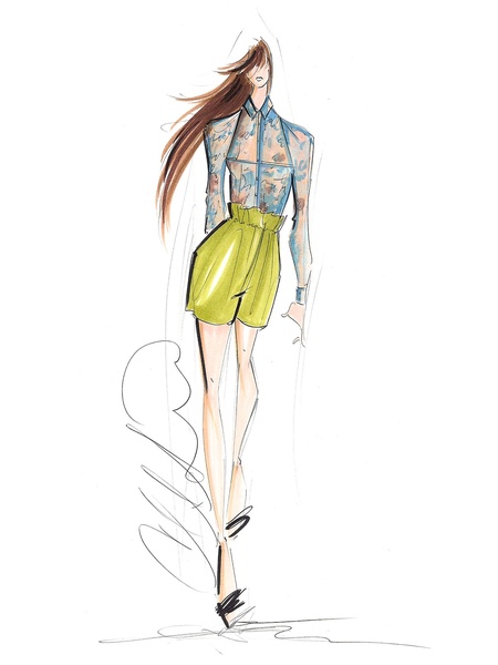 News_Sketch_Christian Siriano_Spring 2012