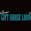 Gift Horse Lounge, Moon Tower Inn Houston, logo