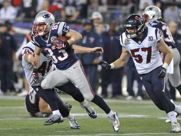 Wes Welker Patriots catch