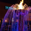 The fountain outside The West End