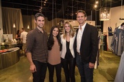 Austin Fashion Week kick off party at estilo 2013  Todd and Stephanie O'Neill, Carla Ferguson and Jon Armstrong 