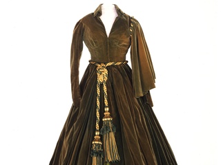 green curtain dress from Gone with the Wind