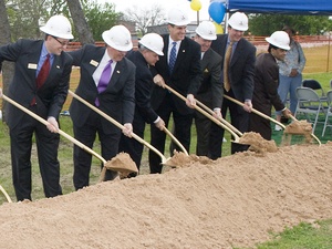 Groundbreaking for DART Rail Blue Line in Rowlett