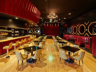 new interior of The Highball with stage