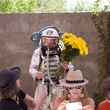 Ballroom Marfa Weekend, June 2012, Brunch, Astronaut with Flowers.JPG