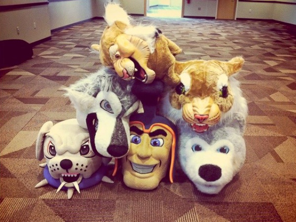News_Jayme_Clutch Mascot Camp_July 2011_Mascot_Heads
