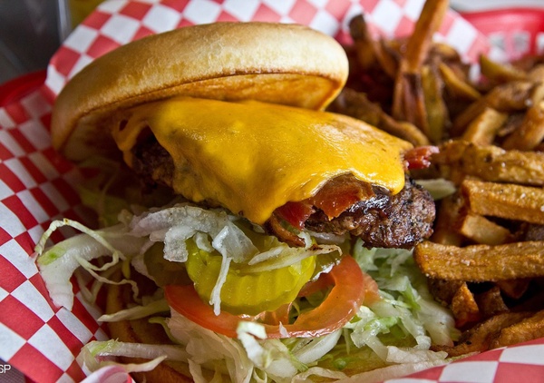 Chop House burger, Arlington