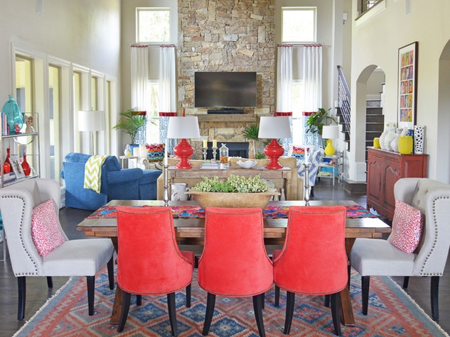 houzz forth worth house home color happy country living dining room living - Happy Colors For Living Room houzz forth worth house home color happy country living dining room living - Happy Colors For Living Room