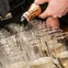 Neiman Marcus, men's event, Matthew Singer, September 2012, champagne
