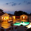 The Inn at Dos Brisas, night, swimming pool