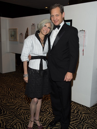 Art League Houston gala, October 2012, Judy Nyquist, Scott Nyquist