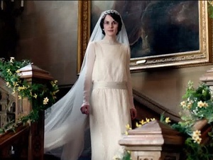 Downton Abbey, wedding gown