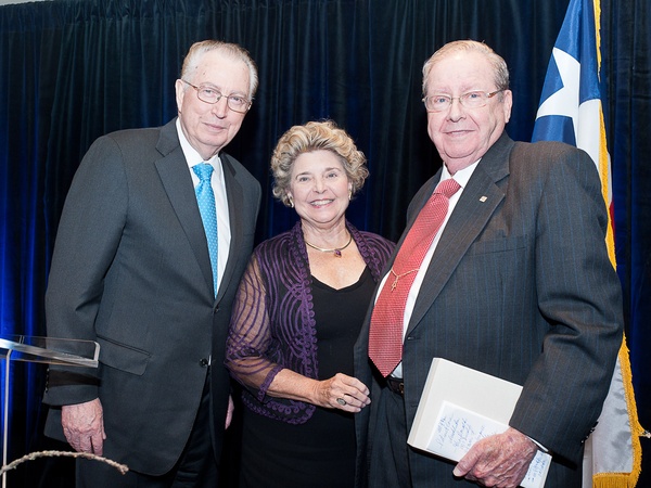 10, Houston Health Museum gala, September 2012, Dr. Kenneth L. Mattox, Karen Tellepsen, Dr. Richard E. Wainerdi
