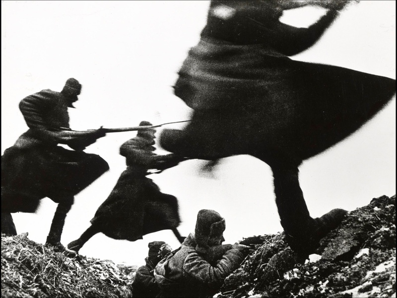 MFAH, War-Photography, November 2012, Baltermants - Attack--Eastern Front WWII