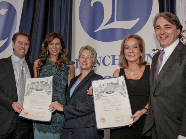 Legacy Luncheon, September 2012, Michael Mithoff, Melissa Mithoff, Mayor Annise Parker, Melanie Gray, Mark Wawro, list 3