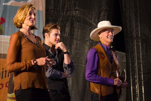 Brenda Strong, Josh Henderson, Larry Hagman