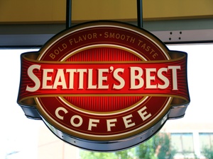 Seattle's Best Coffee sign