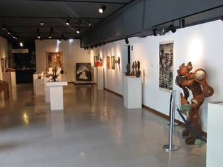 Austin Community College Art Gallery interior