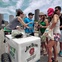 Summer Fest, June 2012, Jim Beam, whiskey, cart