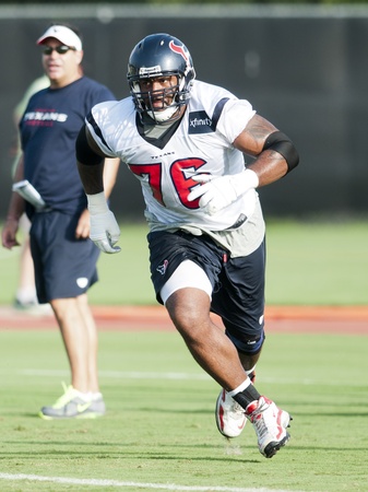 Duane Brown Texans running