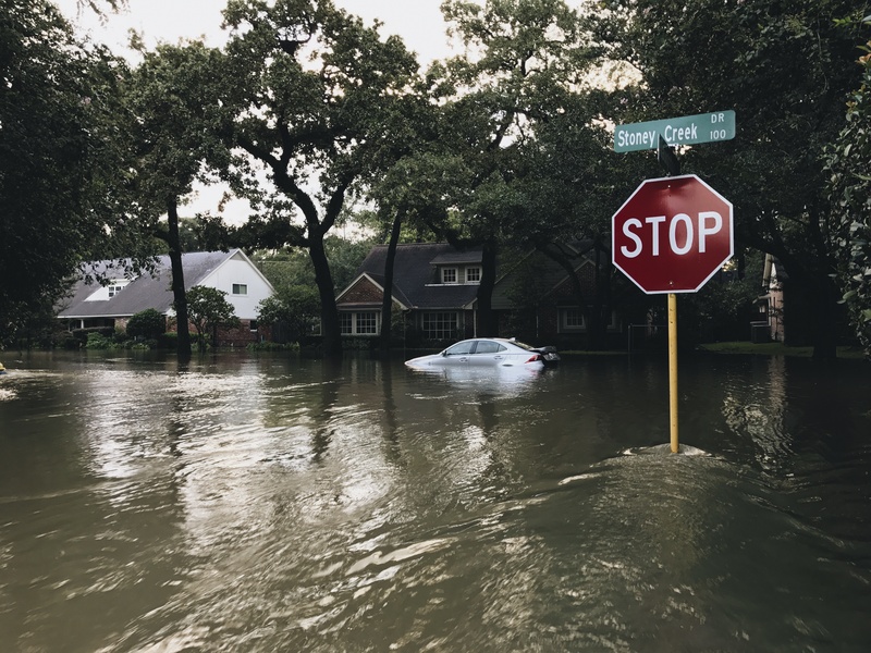 Hurricane Harvey flooding in Houston