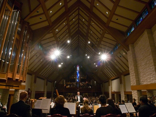 ROCO, River Oaks Chamber Orchestra, church