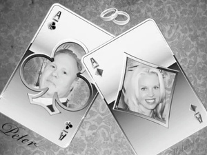 Melanie Damrell, Peter Traber, wedding
