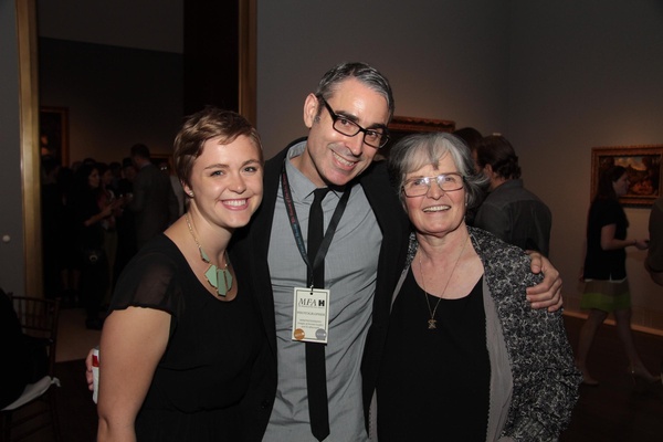 MFAH War Photography dinner, November 2012, Natalie Zelt, Louie Palu, Anne Wilkes Tucker