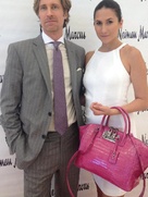 Handbag designer V. Bruce Hoeksema of VBH