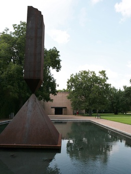 Places-Unique-Rothko Chapel-sculpture-exterior-1