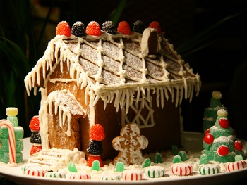 gingerbread house