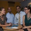 elma Nadvorny, Amar Hasam, Amit Mehta, Laura Ferguson, La Fisheria, Aug. 2012