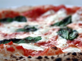 Pizza at Cane Rosso restaurant in Dallas