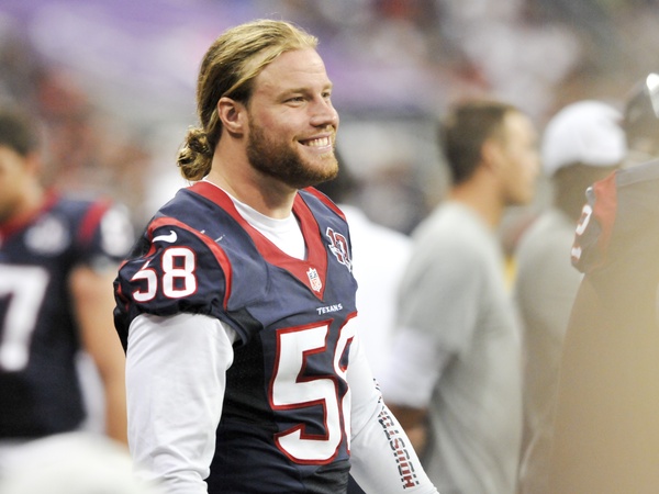 Brooks Reed sideline Texans