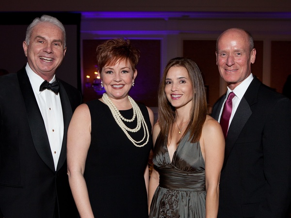 Blue Bird Circle gala, October 2012, Mark Wallace, Shannon Wallace, Nancy Calles, Dr. Mark Kline