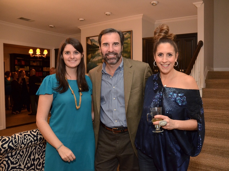 11, CultureMap Alyce party, December 2012, Anna Domning, Kevin Benz, Amy Katzenberg