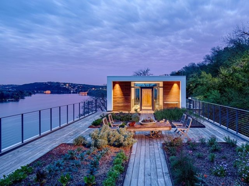 Austin cliff home Houzz