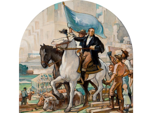 News_"Lost" Sam Houston mural