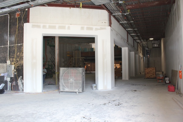 Alabama Theater Construction, Interior 3, June 2012