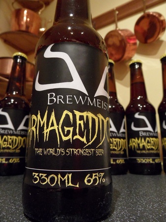Brewmeister, Armageddon, beer, world's strong beer, October 2012