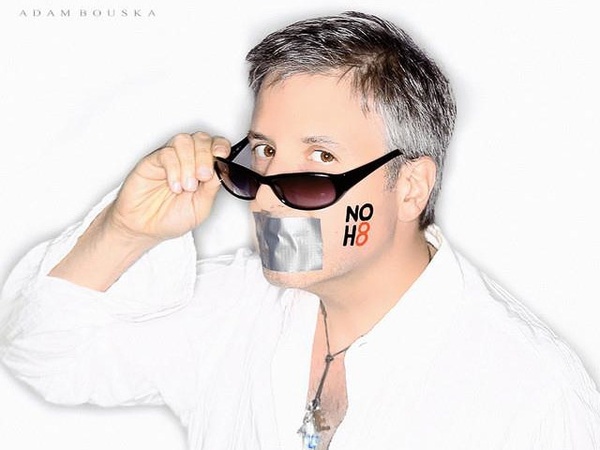 Ernie Manouse, NoH8, December 2012