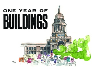 Jessica Fontenot presents "One Year of Buildings"
