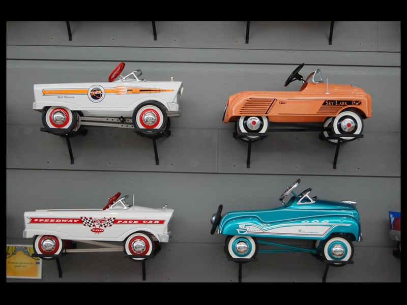 O'Quinn+Car+Collection+Houston 356, Children's Museum of Houston, vintage pedal car exhibit, November ...