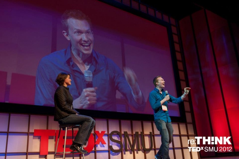 Trigg Watson Burrage and Courtney Ferrell TEDxSMU: ReThink