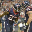 Arian Foster Chris Myers celebrate
