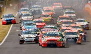 Aussie V8 Supercars race